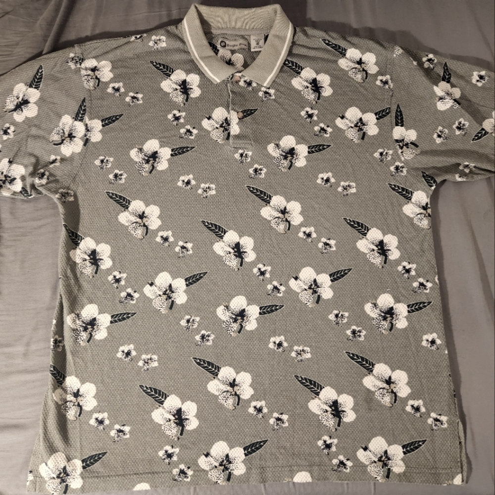 Bugle Boy floral polo